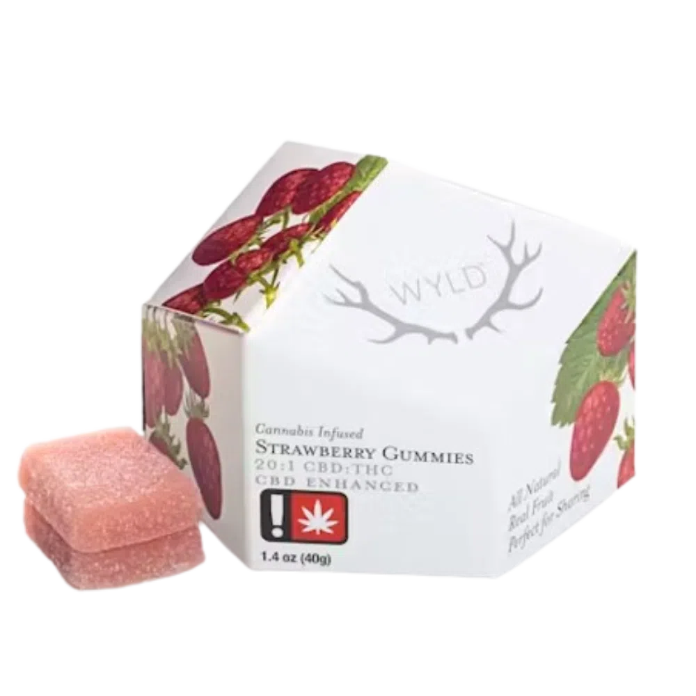 WYLD – Strawberry 20:1 + Hybrid Enhanced Gummies 100mg Gummies WYLD – Strawberry 20:1 + Hybrid Enhanced Gummies 100mg Gummies