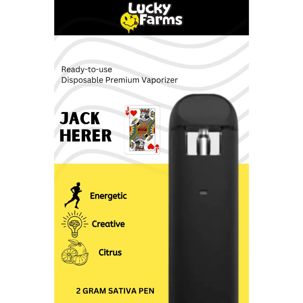 2g – Jack Herer Disposable Pen (Sativa) 2g – Jack Herer Disposable Pen (Sativa)
