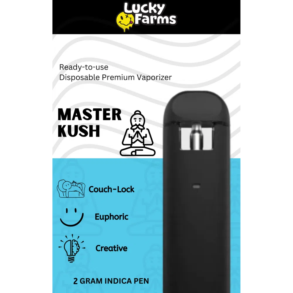 2g – Master Kush Disposable Pen (Indica) 2g – Master Kush Disposable Pen (Indica)