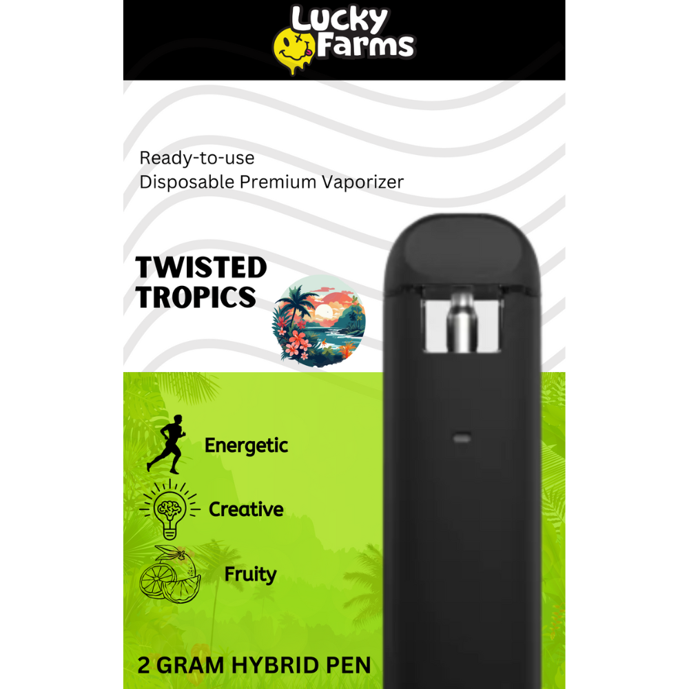2g – Twisted Tropics Disposable Pen (Hybrid) 2g – Twisted Tropics Disposable Pen (Hybrid)