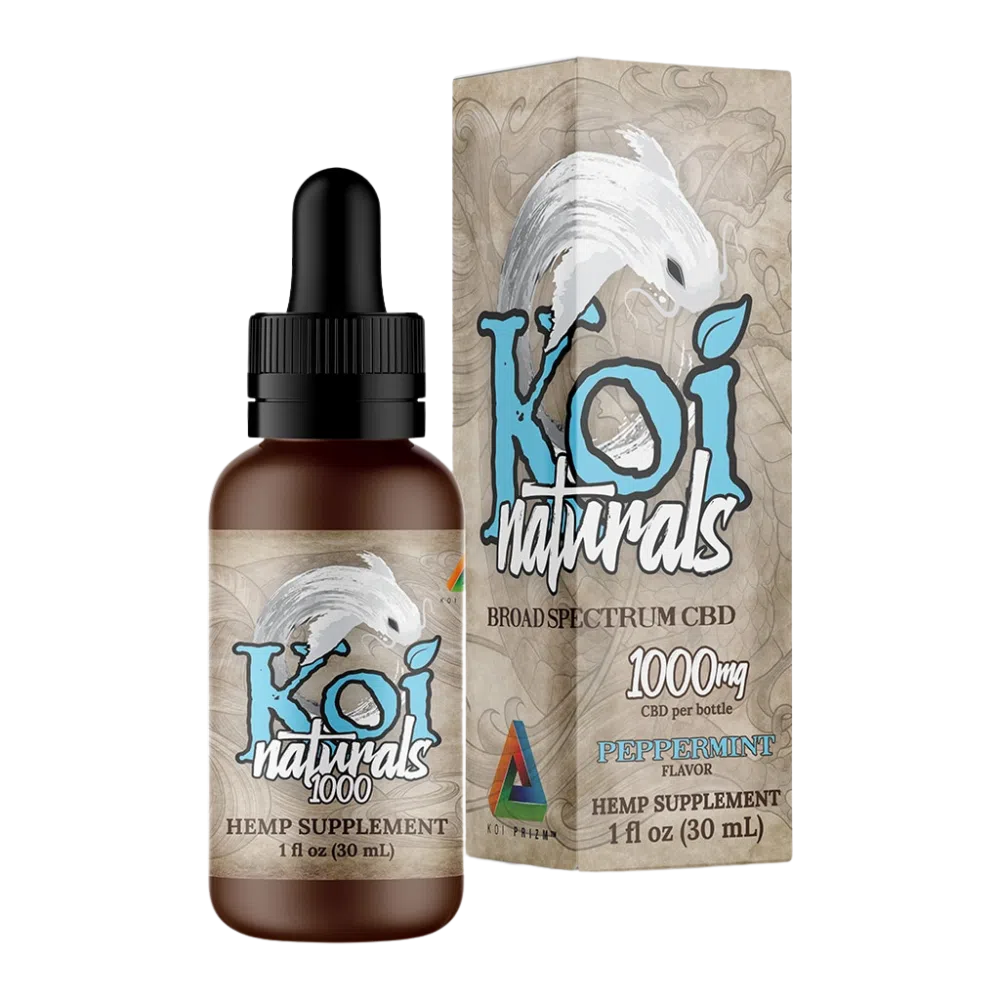 Koi CBD Tincture (Peppermint) – 1000mg Koi CBD Tincture (Peppermint) – 1000mg