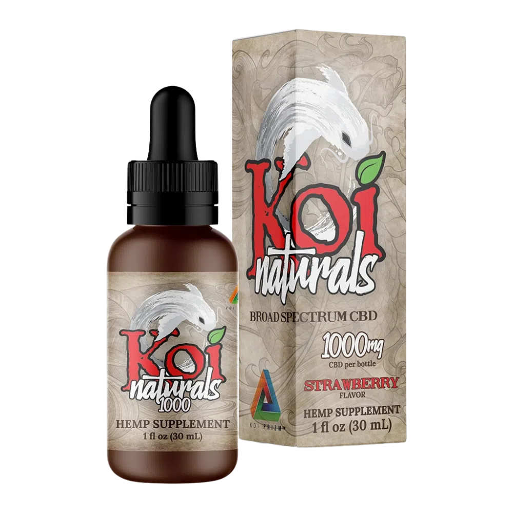 Koi CBD Tincture (Strawberry) – 1000mg Koi CBD Tincture (Strawberry) – 1000mg