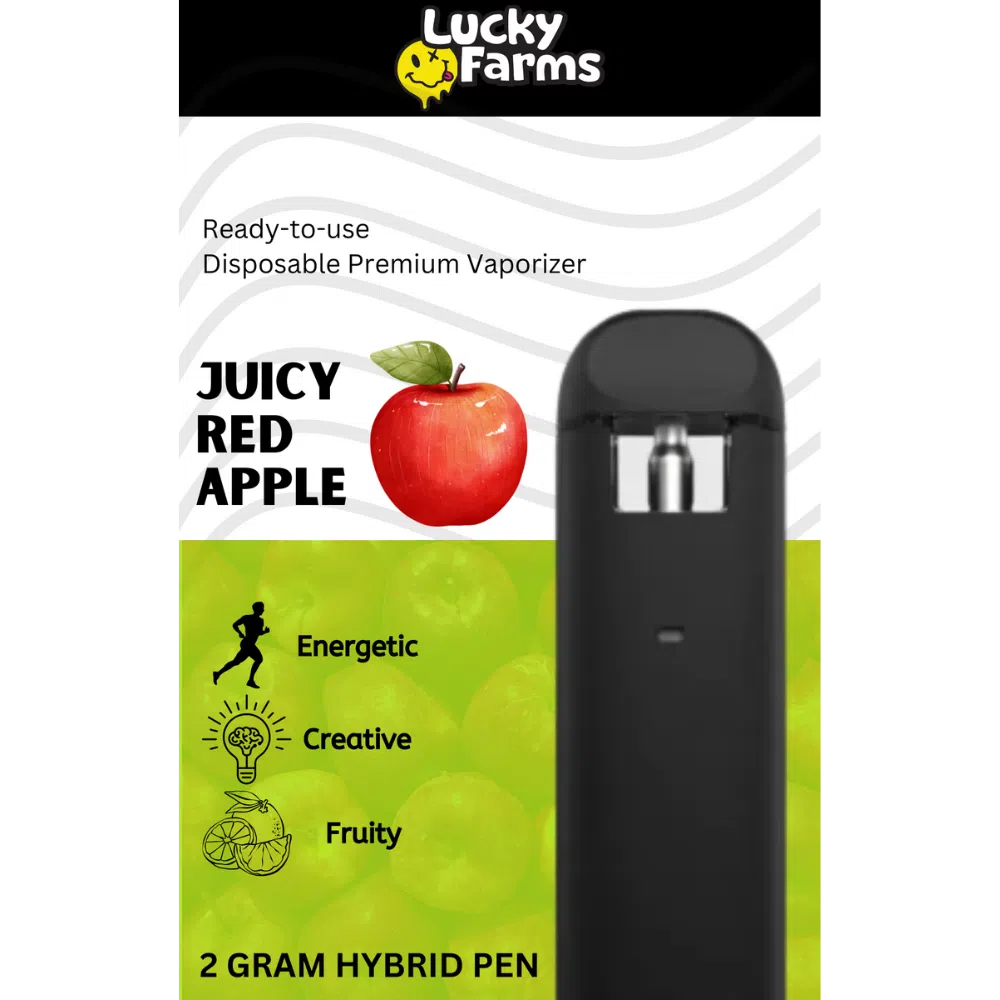 2g – Juicy Red Apple Disposable Pen (Hybrid) 2g – Juicy Red Apple Disposable Pen (Hybrid)