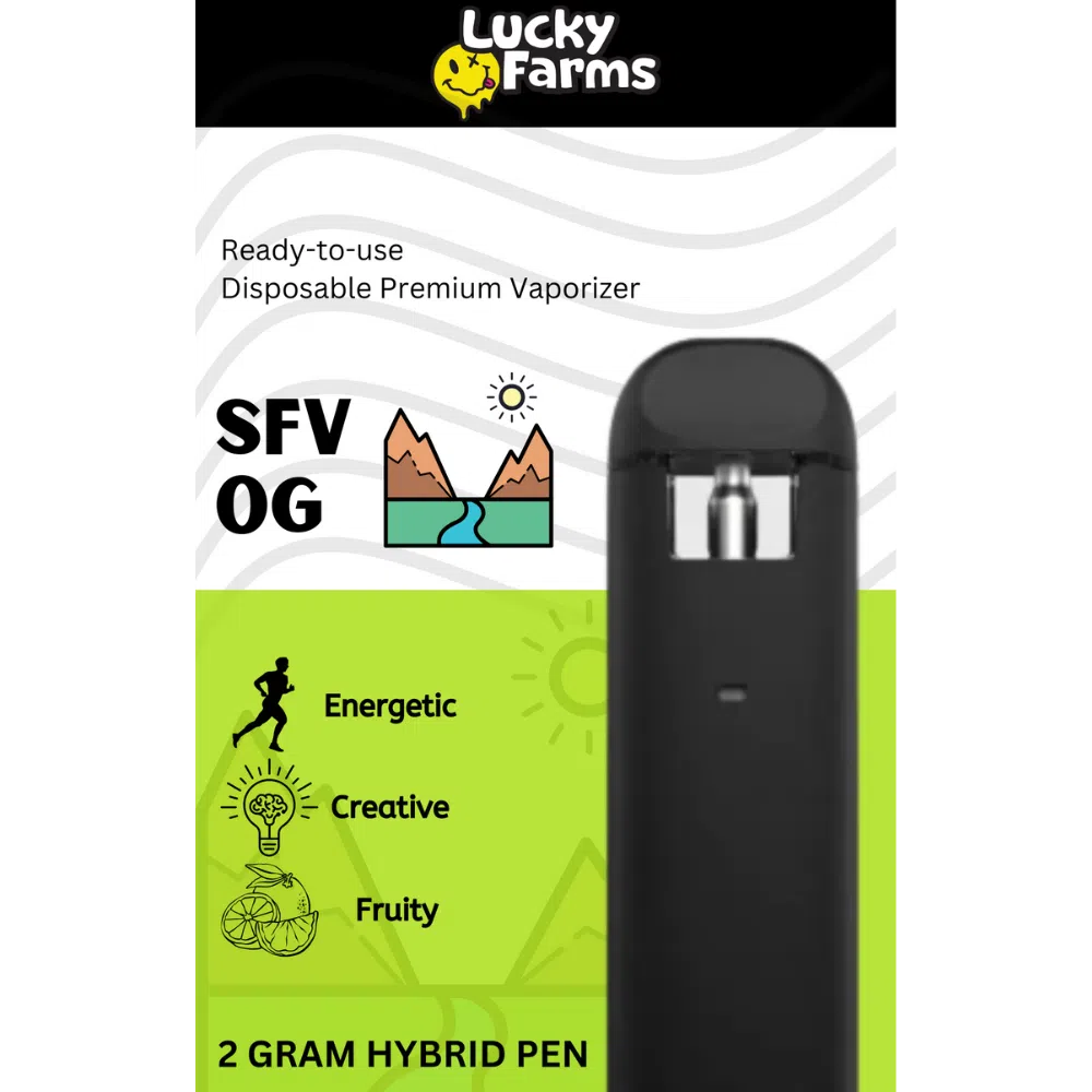 2g – SFV OG Disposable Pen (Hybrid) 2g – SFV OG Disposable Pen (Hybrid)