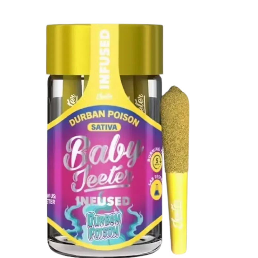 Baby Jeeter – Durban Poison – 2.5g (Sativa)