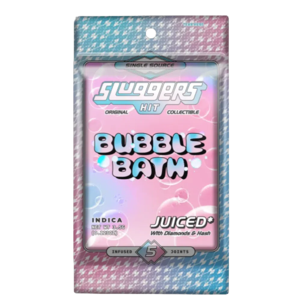 Slugger’s Hit 5 Pack – Bubble Bath (Indica) Slugger’s Hit 5 Pack – Bubble Bath (Indica)