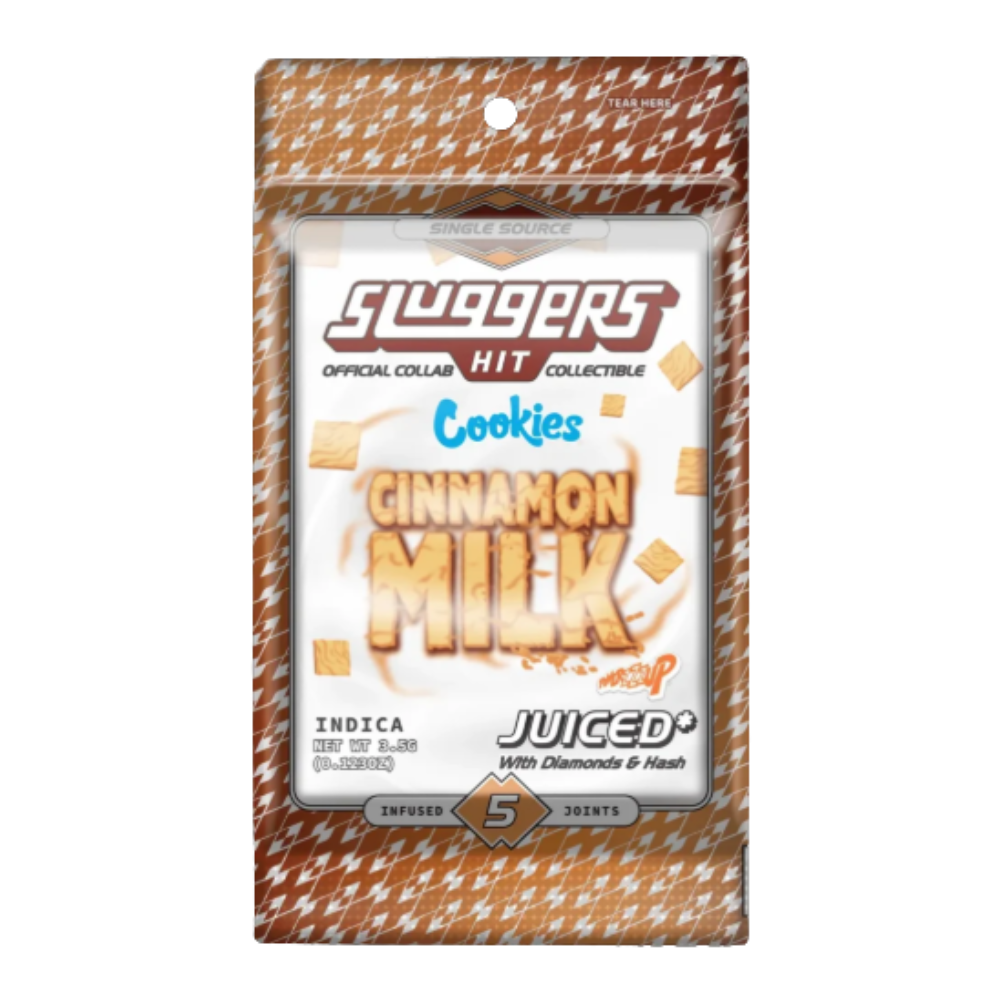 Sluggers Hit 5 Pack – Cookies x Cinnamon Milk (Indica)