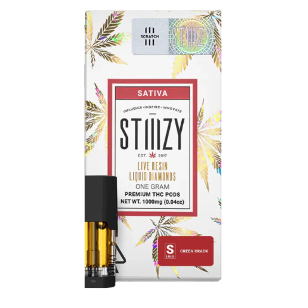 STIIIZY – Green Crack Pod – 1g (Sativa) STIIIZY – Green Crack Pod – 1g (Sativa)