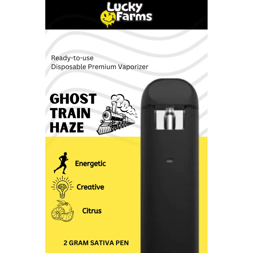 2g – Ghost Train Haze Disposable Pen (Sativa) 2g – Ghost Train Haze Disposable Pen (Sativa)