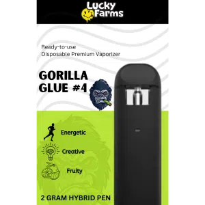 2g - Gorilla Glue #4 Disposable Pen (Hybrid)