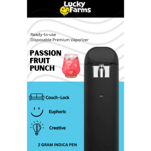 2g - Passion Fruit Punch Disposable Pen (Indica)
