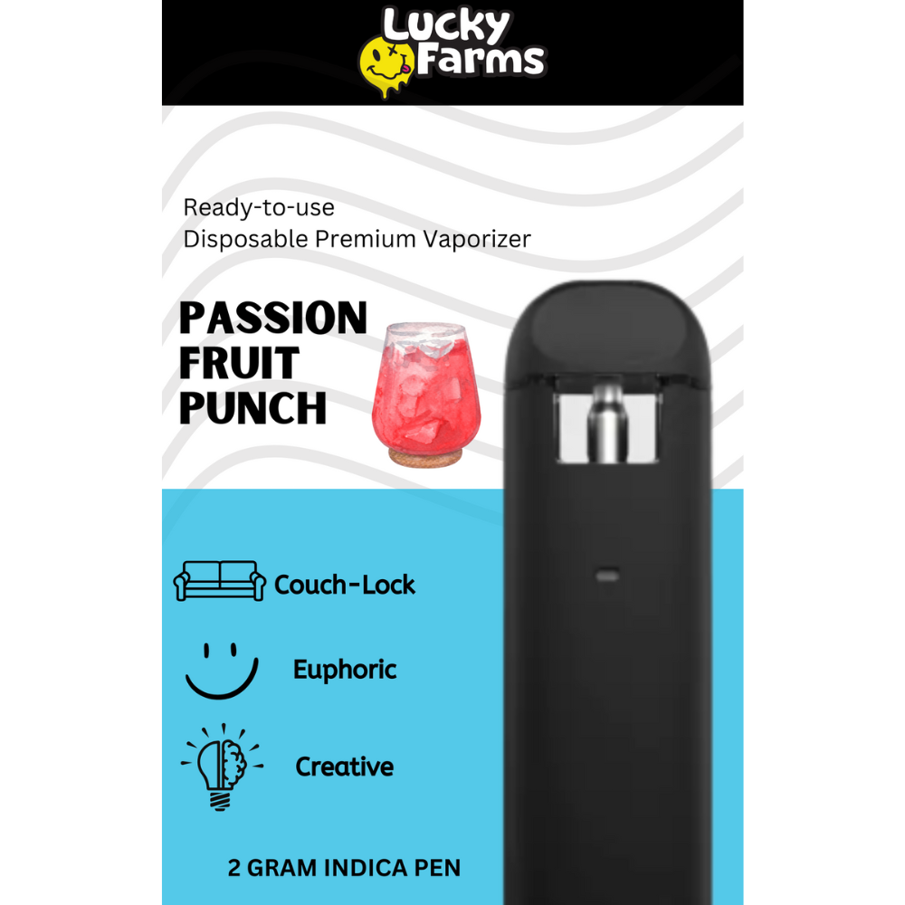 2g – Passion Fruit Punch Disposable Pen (Indica) 2g – Passion Fruit Punch Disposable Pen (Indica)