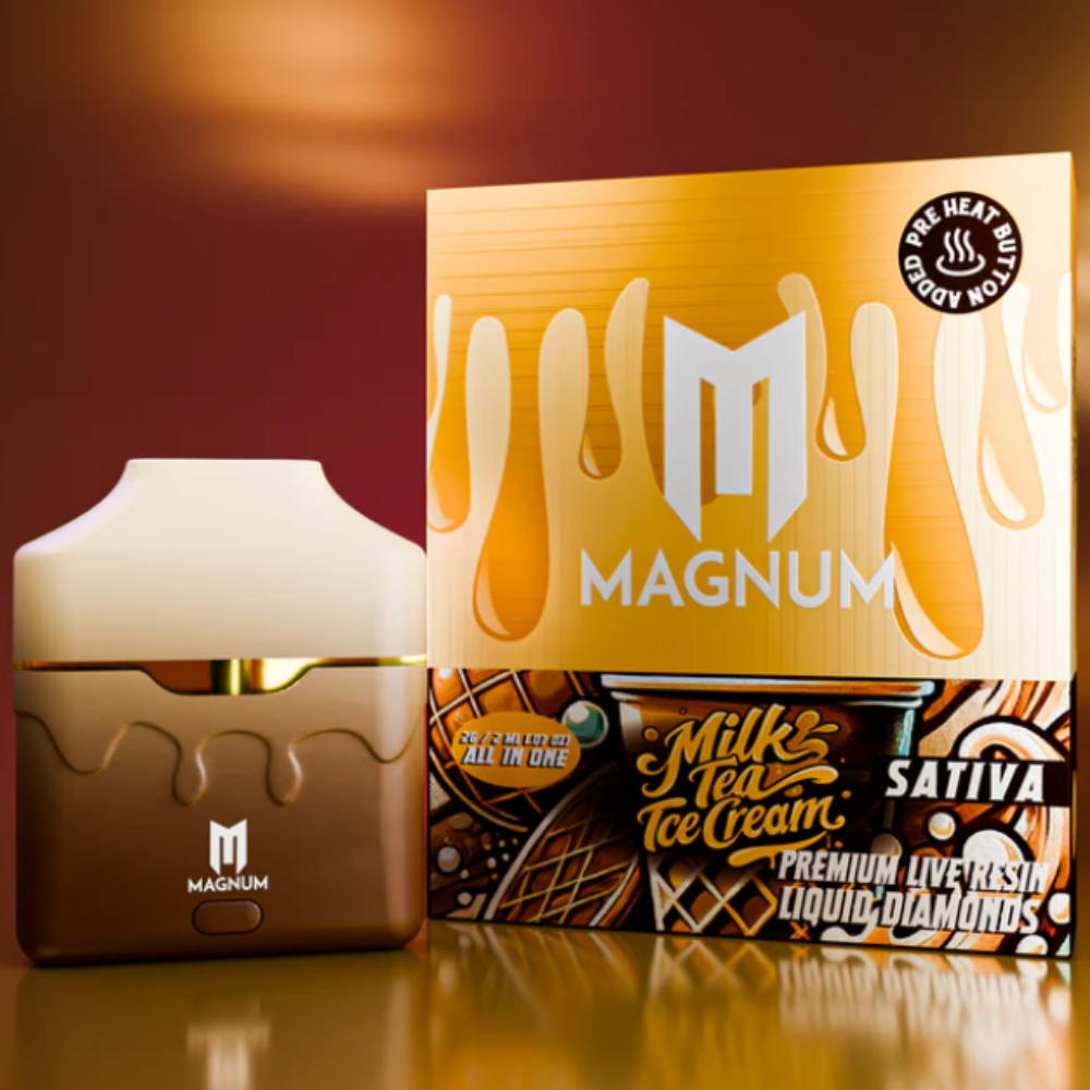 Magnum – Milk Tea Ice Cream Disposable Pen – 2g (Sativa) Magnum – Milk Tea Ice Cream Disposable Pen – 2g (Sativa)