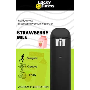 2g - Strawberry Milk Disposable Pen (Hybrid)