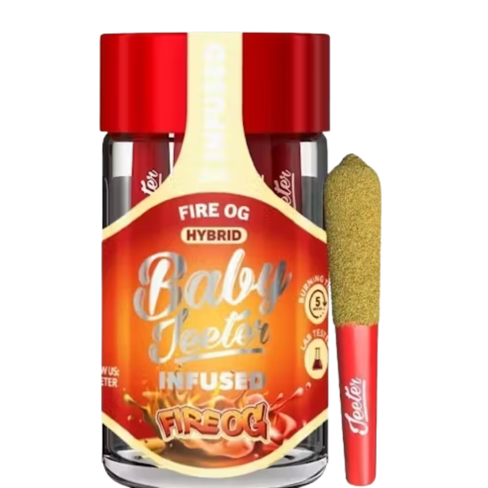 Baby Jeeter – Fire OG – 2.5g (Hybrid) Baby Jeeter – Fire OG – 2.5g (Hybrid)