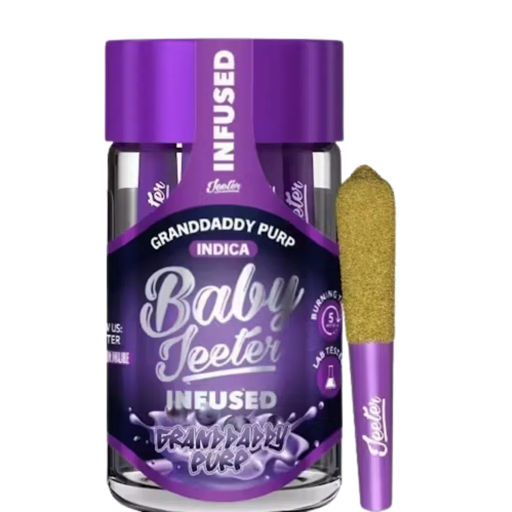 Baby Jeeter – Grand Daddy Purple – 2.5g (Indica) Baby Jeeter – Grand Daddy Purple – 2.5g (Indica)
