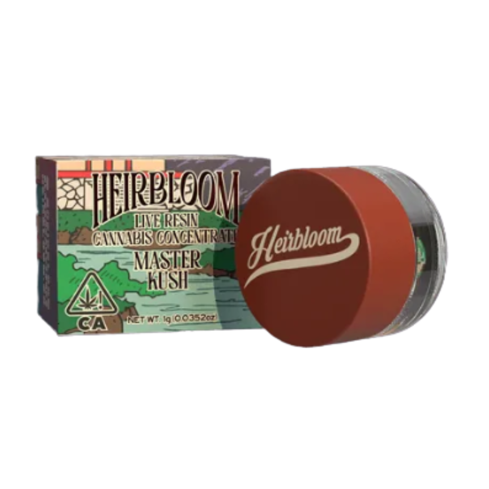 Heirbloom – Master Kush – Live Resin Sugar 1g (Indica) Heirbloom – Master Kush – Live Resin Sugar 1g (Indica)