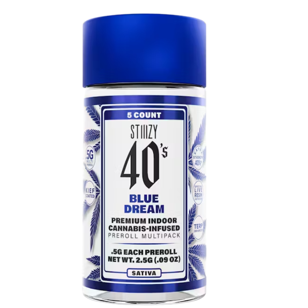 STIIIZY 40’s – Blue Dream – 2.5g (Sativa) STIIIZY 40’s – Blue Dream – 2.5g (Sativa)