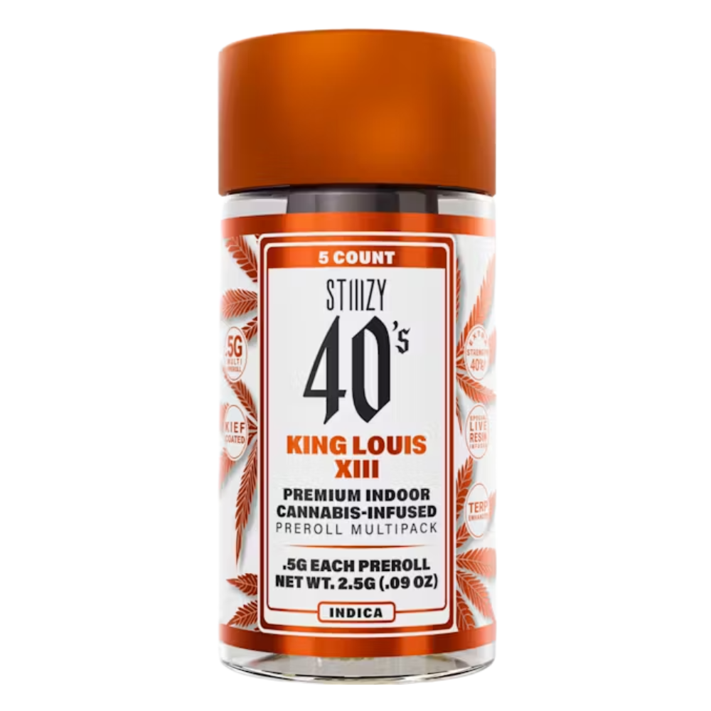 STIIIZY 40’s – King Louis XIII – 2.5g (Indica) STIIIZY 40’s – King Louis XIII – 2.5g (Indica)
