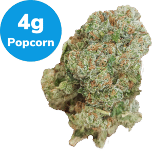 4g - BTY OG - Popcorn Buds - (Indica)