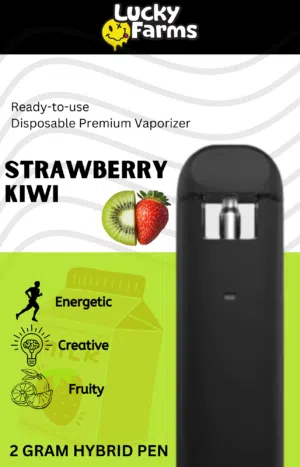 2g – Strawberry Kiwi Disposable Pen (Hybrid) 2g - Strawberry Kiwi Disposable Pen (Hybrid)