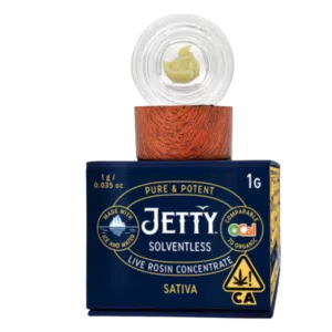 Jetty Live Rosin- THC Bomb – 1g (Sativa) Jetty Live Rosin- THC Bomb - 1g (Sativa)