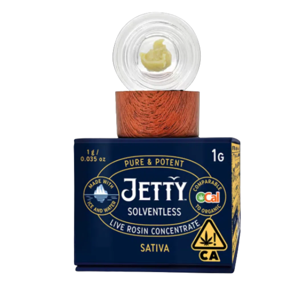 Jetty Live Rosin- THC Bomb – 1g (Sativa) Jetty Live Rosin- THC Bomb – 1g (Sativa)