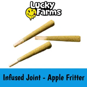 Infused Joint – Apple Fritter – 1g (Indica) Infused Joint - Apple Fritter - 1g (Indica)