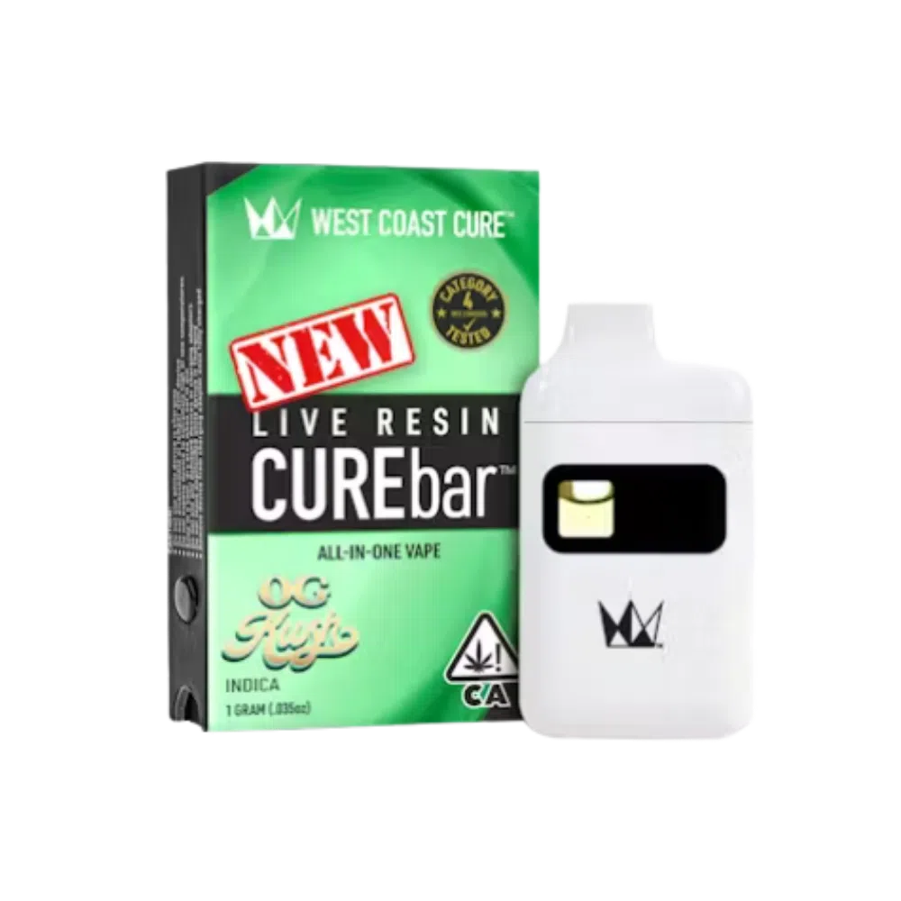 WCC – OG Kush CUREBar – 1g AIO (Indica) WCC – OG Kush CUREBar – 1g AIO (Indica)
