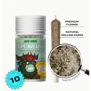 Ape Mini – Ape Freeze – 5G Total – 0.5g Each Joint (Indica) Ape Mini - Ape Freeze - 5G Total - 0.5g Each Joint (Indica)
