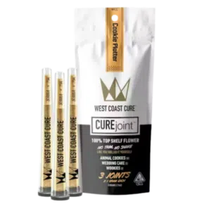 WCC – Cookie Platter Pack – Top Shelf CUREjoint Variety Pack 3 x 1G (Indica) WCC - Cookie Platter Pack - Top Shelf CUREjoint Variety Pack 3 x 1G (Indica)