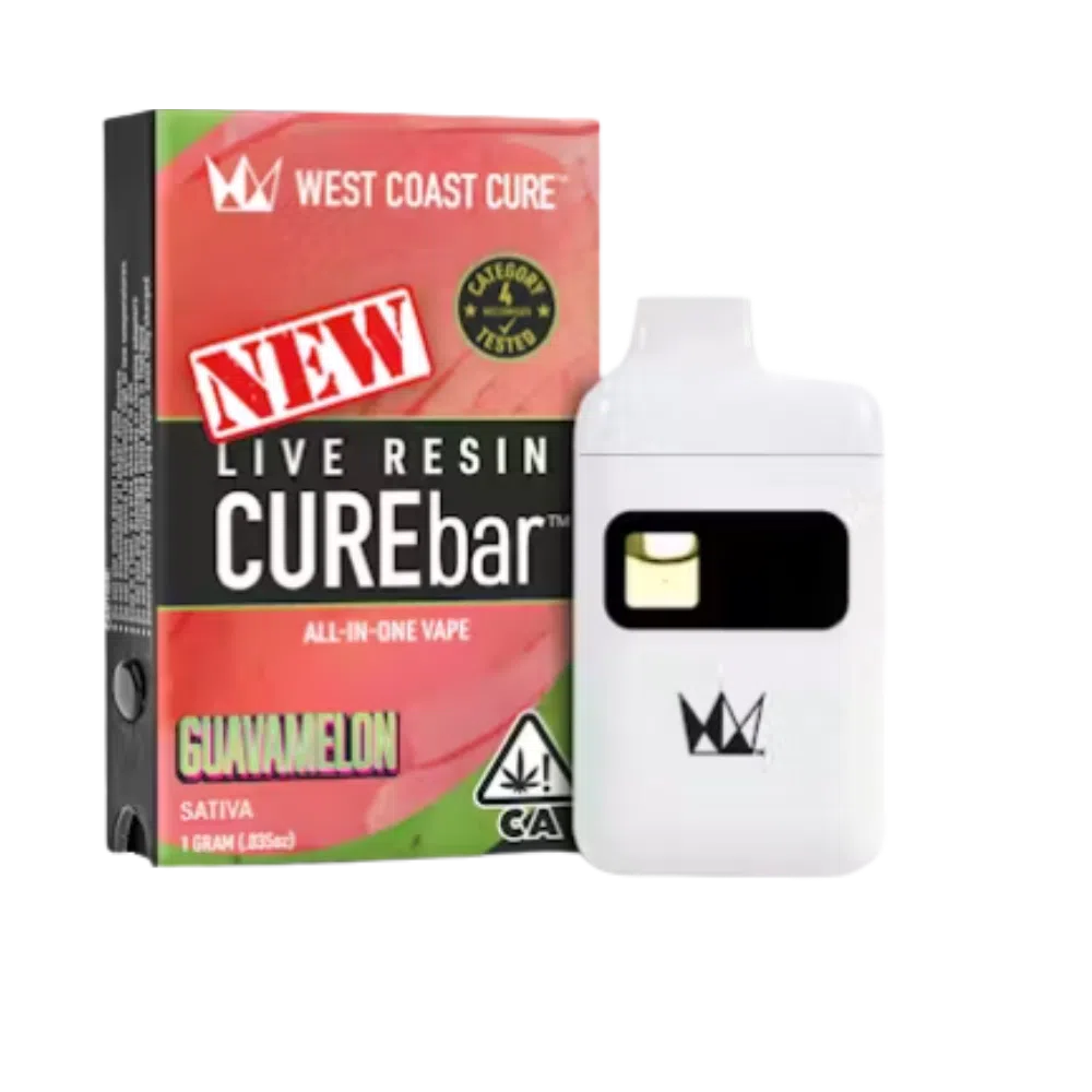 WCC – GuavaMelon CUREBar – 1g AIO (Sativa) WCC – GuavaMelon CUREBar – 1g AIO (Sativa)