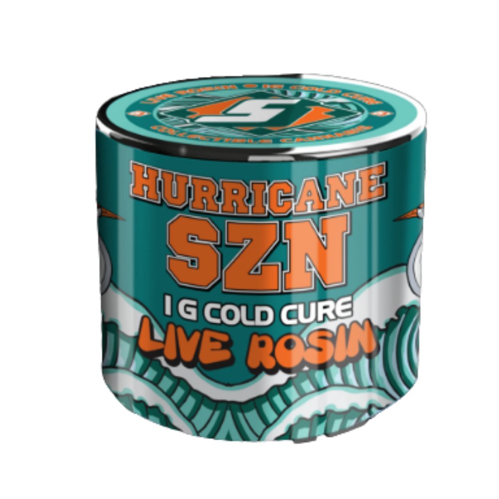 Sluggers LIve Rosin- Hurricane SZN – 1g (Sativa) Sluggers LIve Rosin- Hurricane SZN – 1g (Sativa)