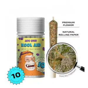 Ape Mini – Kool Aid – 5G Total – 0.5g Each Joint (Sativa) Ape Mini - Kool Aid - 5G Total - 0.5g Each Joint (Sativa)