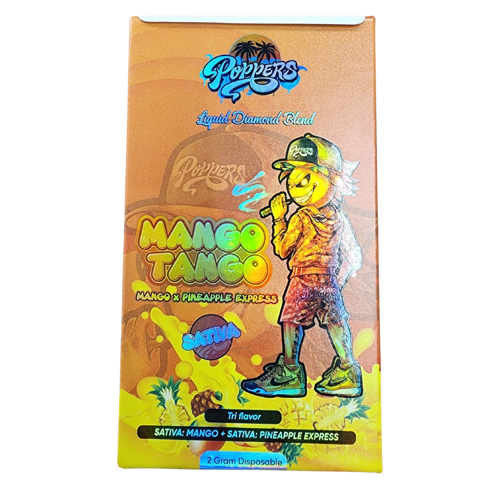 Poppers – 2G Liquid Diamond Blend – Mango Tango (Sativa)