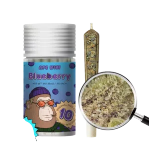 Ape Mini – Blueberry – 5G Total – 0.5g Each Joint (Indica) Ape Mini - Blueberry - 5G Total - 0.5g Each Joint (Indica)