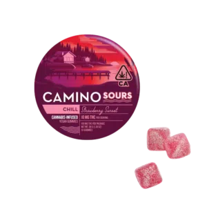 Camino Sours – Strawberry Sunset 100mg (Vegan) Camino Sours - Strawberry Sunset 100mg (Vegan)