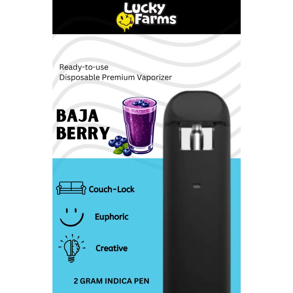 2g – Baja Berry Disposable Pen (Indica) 2g – Baja Berry Disposable Pen (Indica)