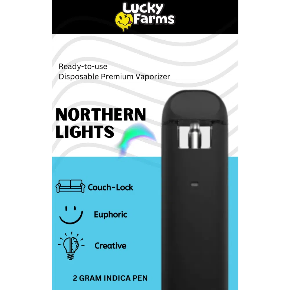 2g – Northern Lights Disposable Pen (Indica) 2g – Northern Lights Disposable Pen (Indica)