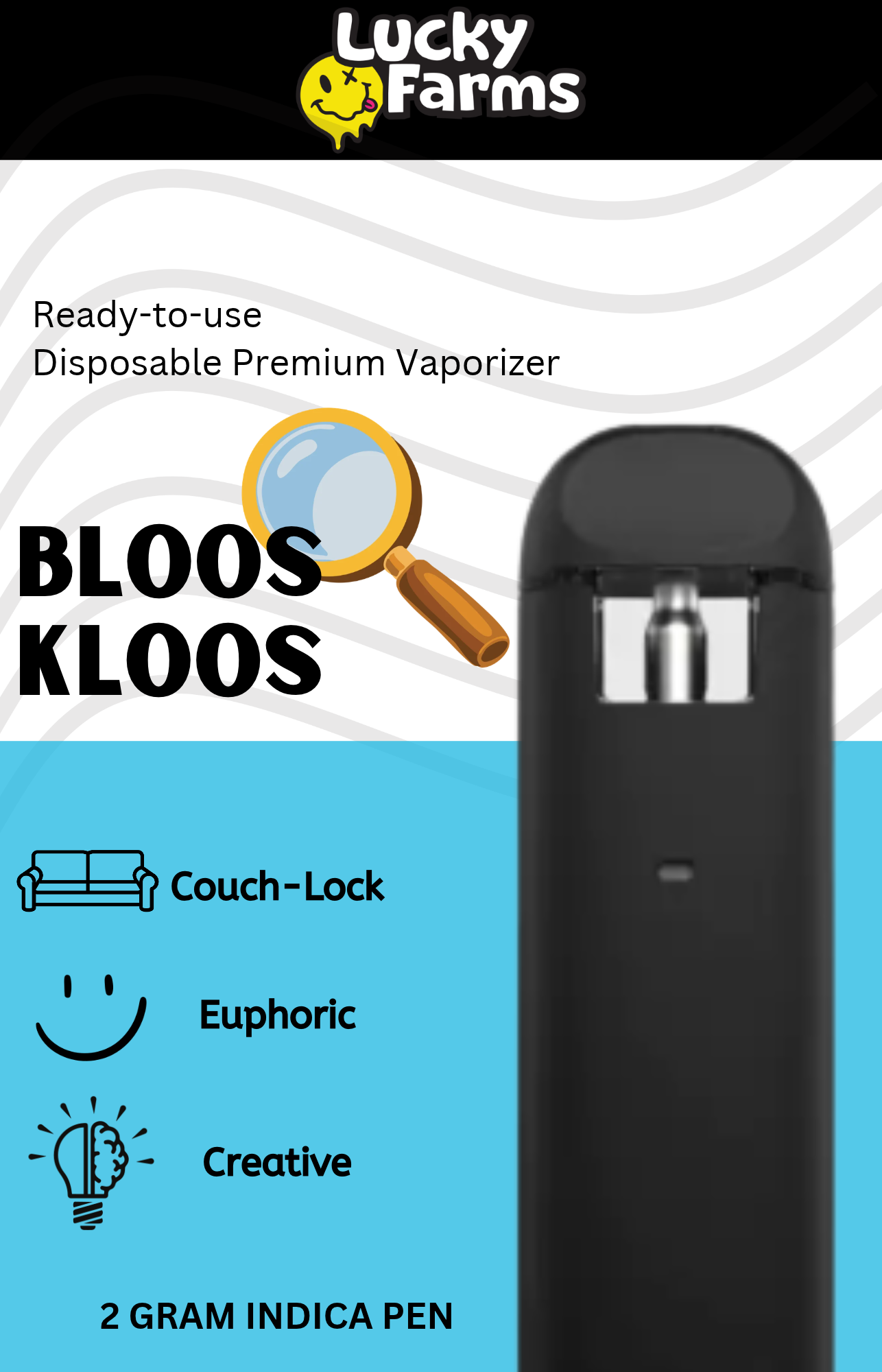 2g – Bloos Kloos Disposable Pen (Indica)