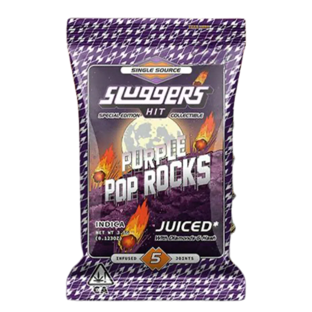 Slugger’s Hit 5 Pack – Purple Pop Rocks (Indica)