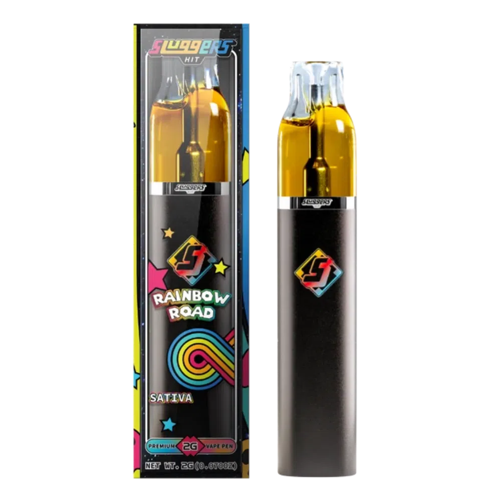 Slugger’s Hit – 2g Disposable Pen – Double Rainbow (Sativa)