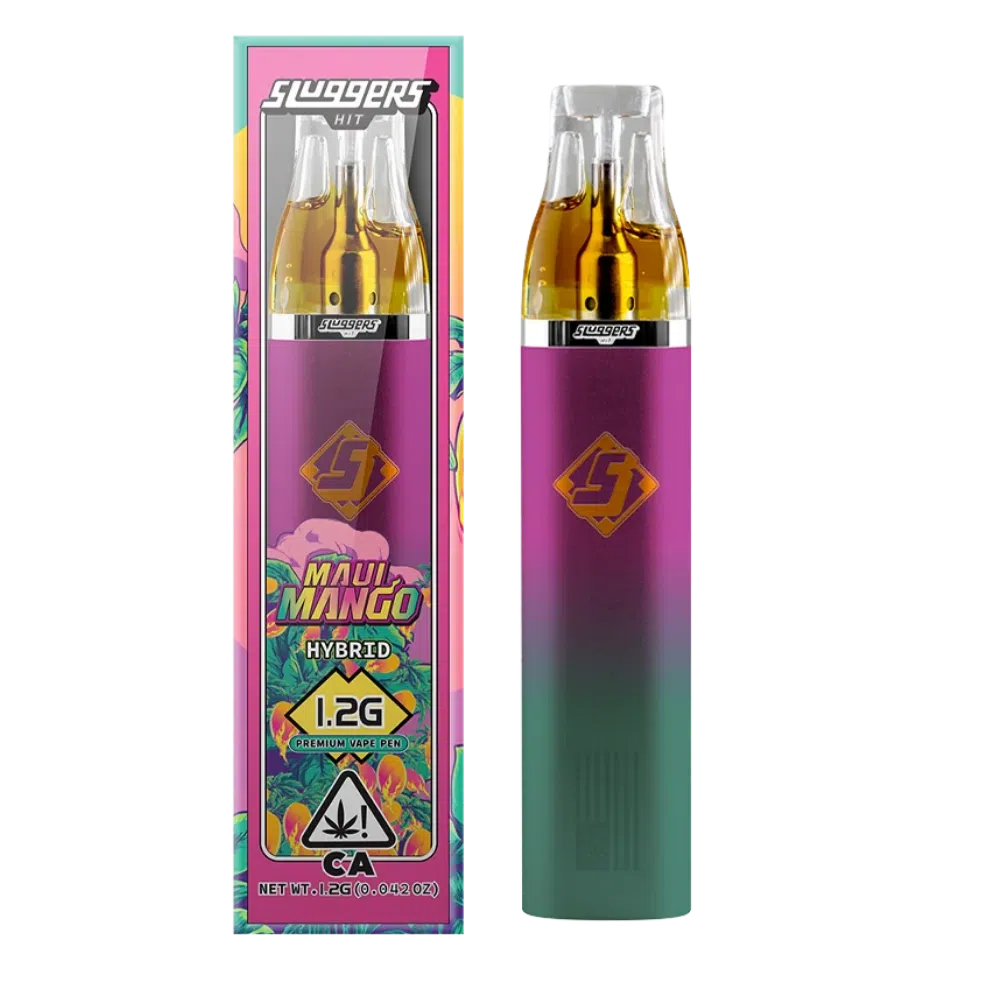Slugger’s Hit – 2g Disposable Pen – Maui Mango (Hybrid)